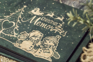 Album foto din lemn A5, VintageBox, “Chirstmas Love” Dark Collection