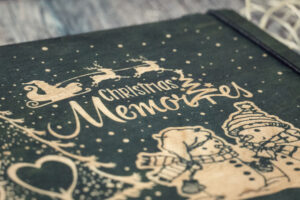 Album foto din lemn A5, VintageBox, “Chirstmas Love” Dark Collection